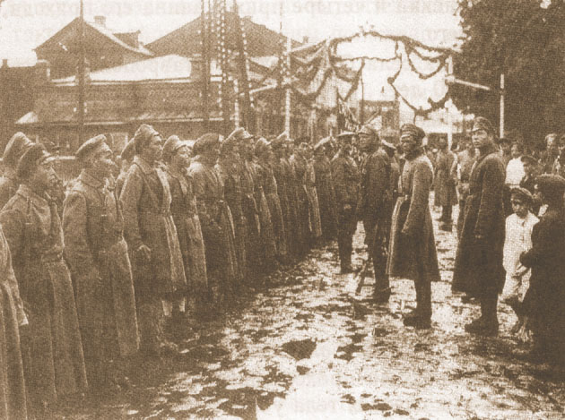 «Передовые» отряды революции – китайские части. 1919 г.