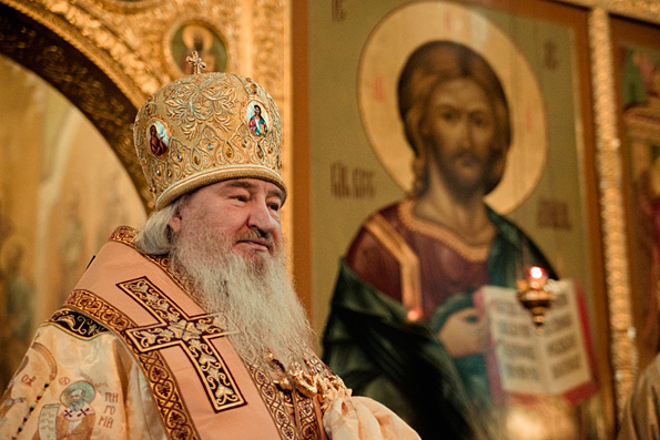 Глава Татарстанской митрополии отметил 15-ю годовщину архиерейской хиротонии
