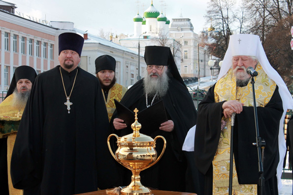 В Чебоксарах открыли памятник святителю Гурию