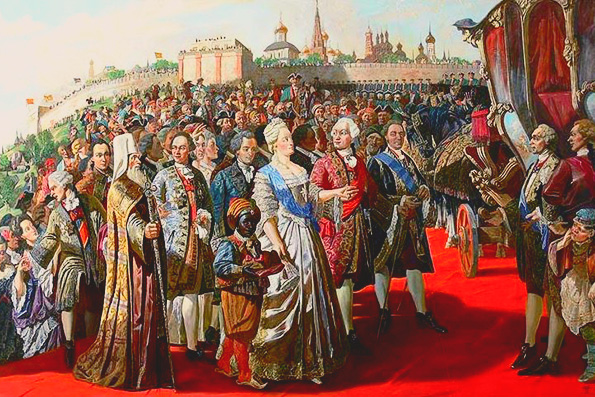 Посещение Екатериной II Казани