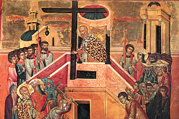 Обретение Честного Креста и гвоздей святой царицей Еленой во Иерусалиме (326 г.)