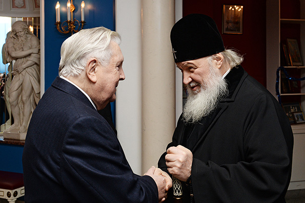 Святейший Патриарх Кирилл выразил соболезнование в связи с кончиной ИльиГлазунова