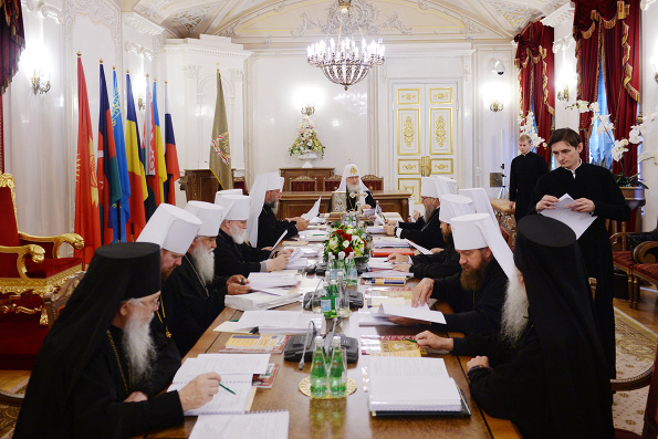 В Санкт-Петербурге состоялось заседание Священного Синода Русской Православной Церкви