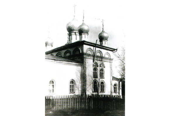 Церковь Положения Ризы Господней. Снято в 1915 году
