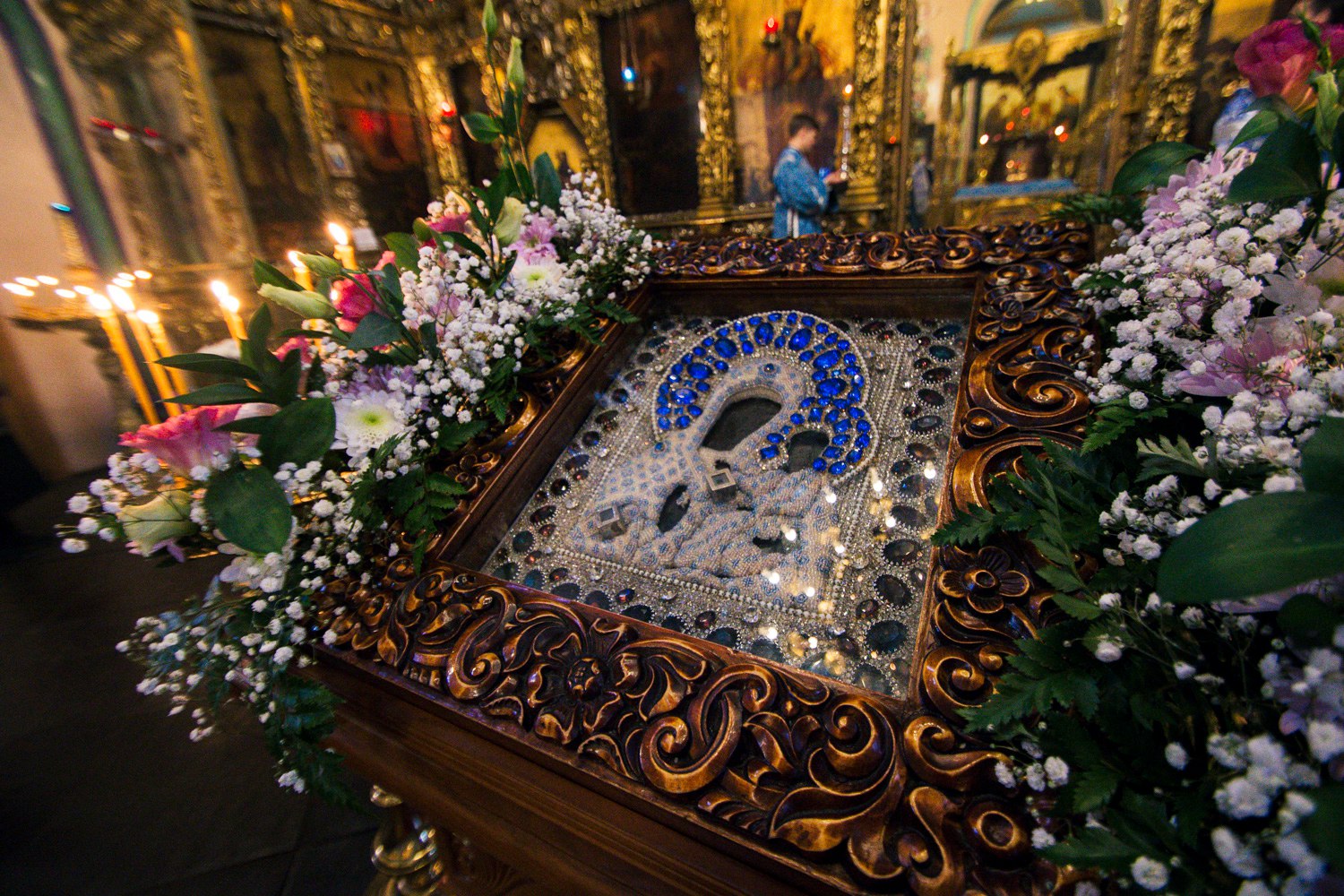 Где икона казанской божьей матери в казани. Седмиозерная икона Божией матери Казань.